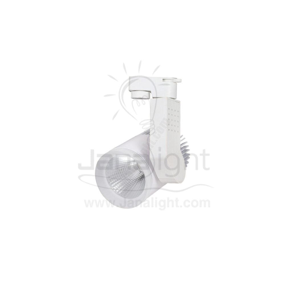 سبوت تراك 30 وات ابيض حلق اكرليك وورم Acrylic White Warm 30 Watt Track Light Spot with rings.