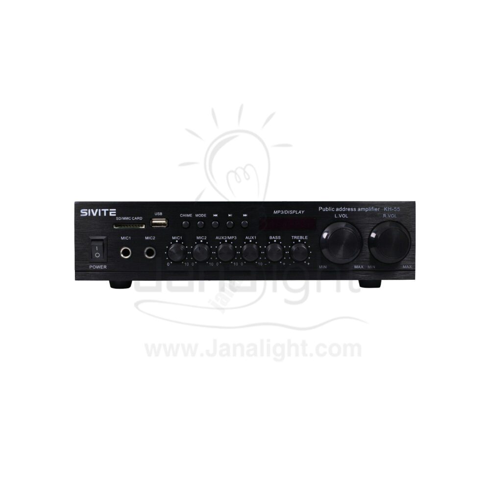 مضخم صوت بريموت M-900W USB SD CARD مع ENTER Sound amplifier 900 watt with remote control