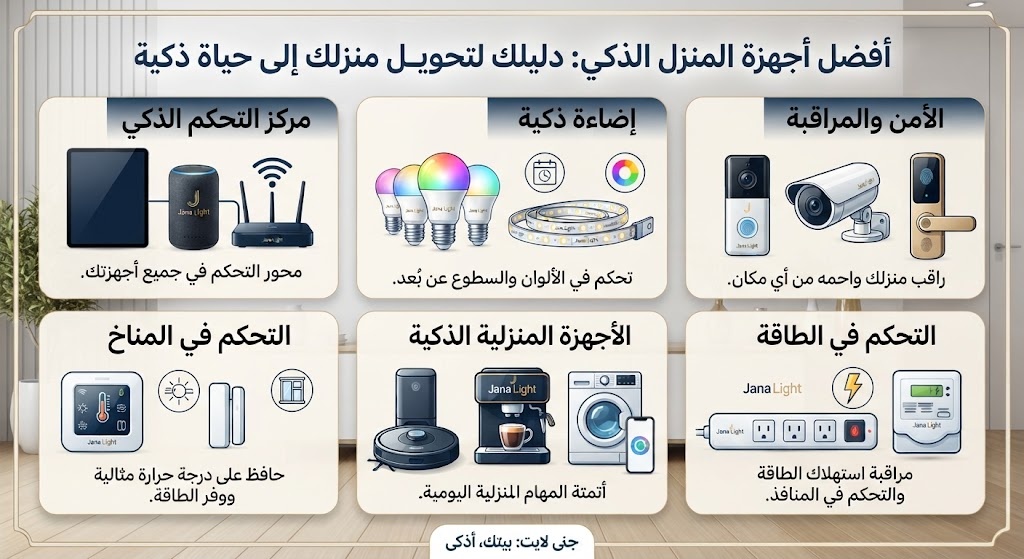 أفضل أجهزة المنزل الذكي: دليل شامل لاختيار الأجهزة المناسبة لمنزلك