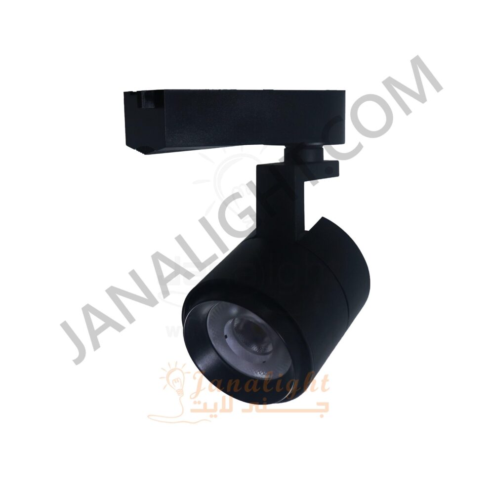 سبوت لايت تراك سبوت تراك 30 وات اسود وورم بريق BQ19-16 Black Warm 30 Watt Bareeq Track Light Spot