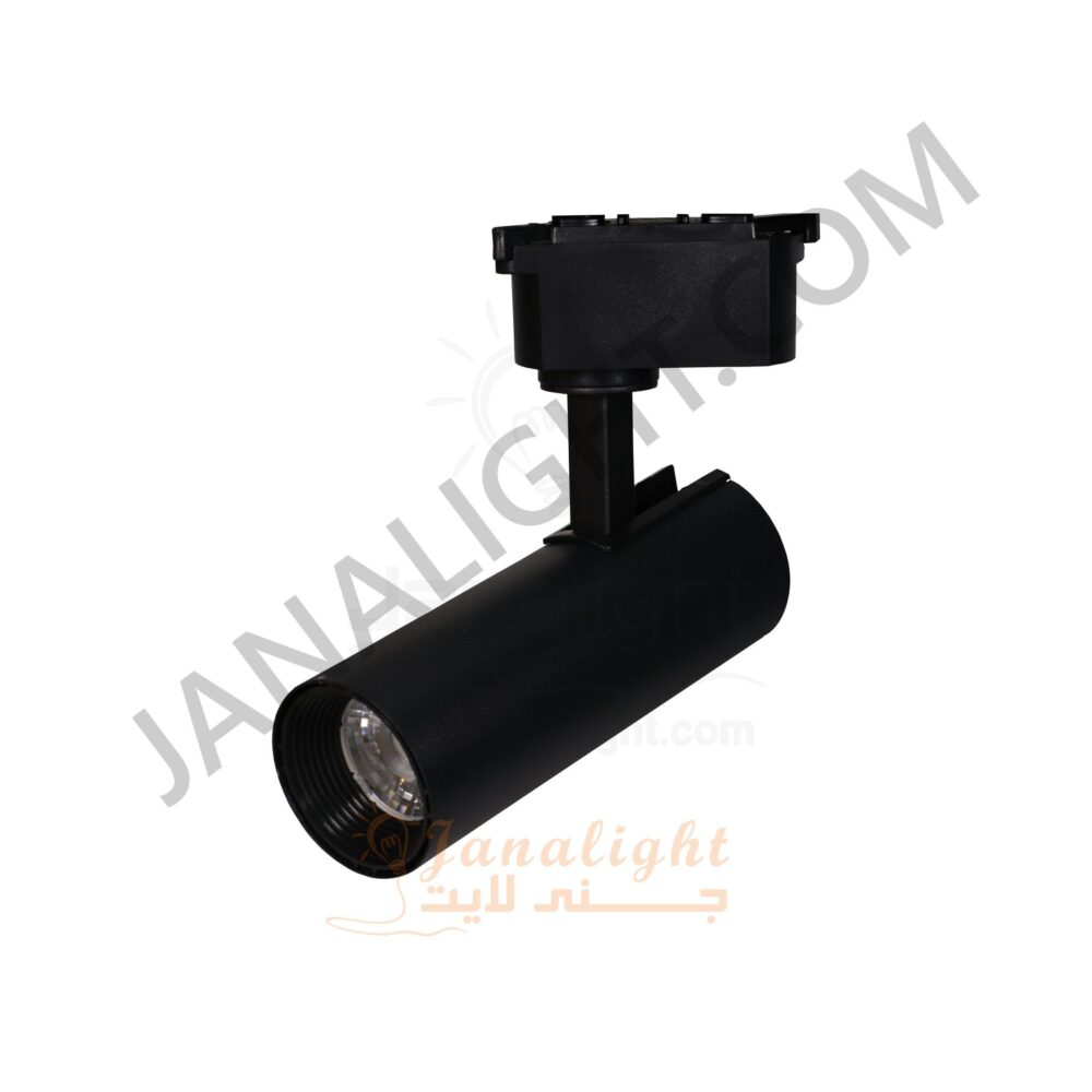 سبوت لايت تراك سبوت تراك 10 وات اسود وورم اسطواني TL-003-SBK Black track light 10watt warm cylinder