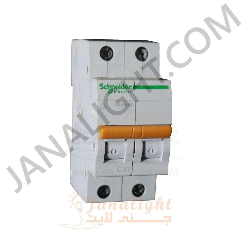مفتاح مفتاح شنايدر 10 امبير ثنائي 4.5 كيلو 103075795