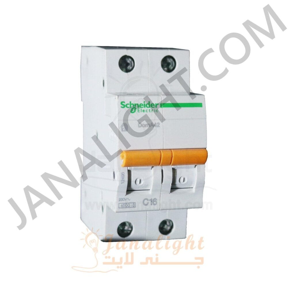 مفتاح مفتاح شنايدر 16 امبير ثنائي 4.5 كيلو 103075796