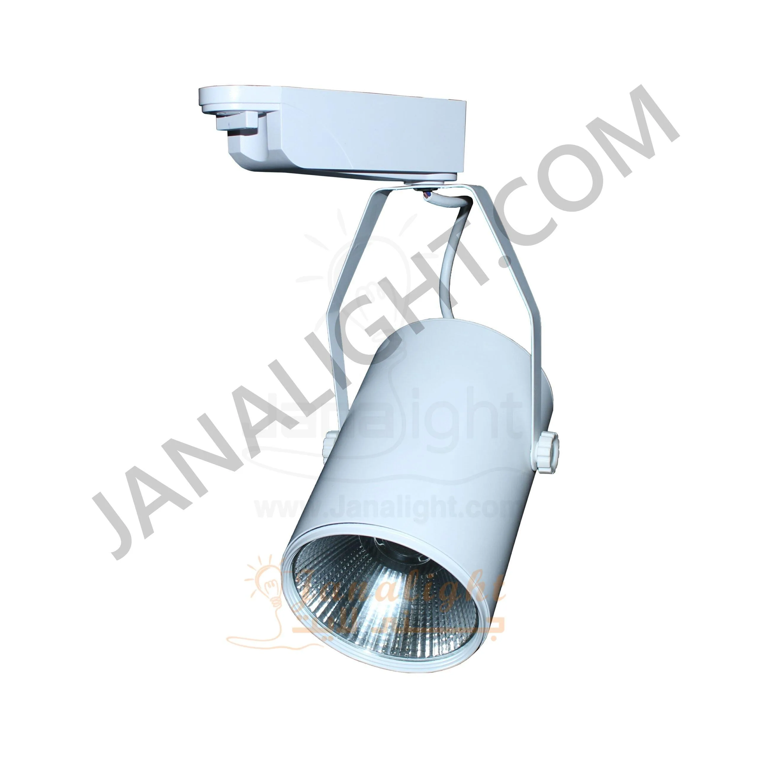 سبوت لايت تراك سبوت تراك 30 وات ابيض كول 4000 K White Cool 30 Watt 4000 K Track Light Spot