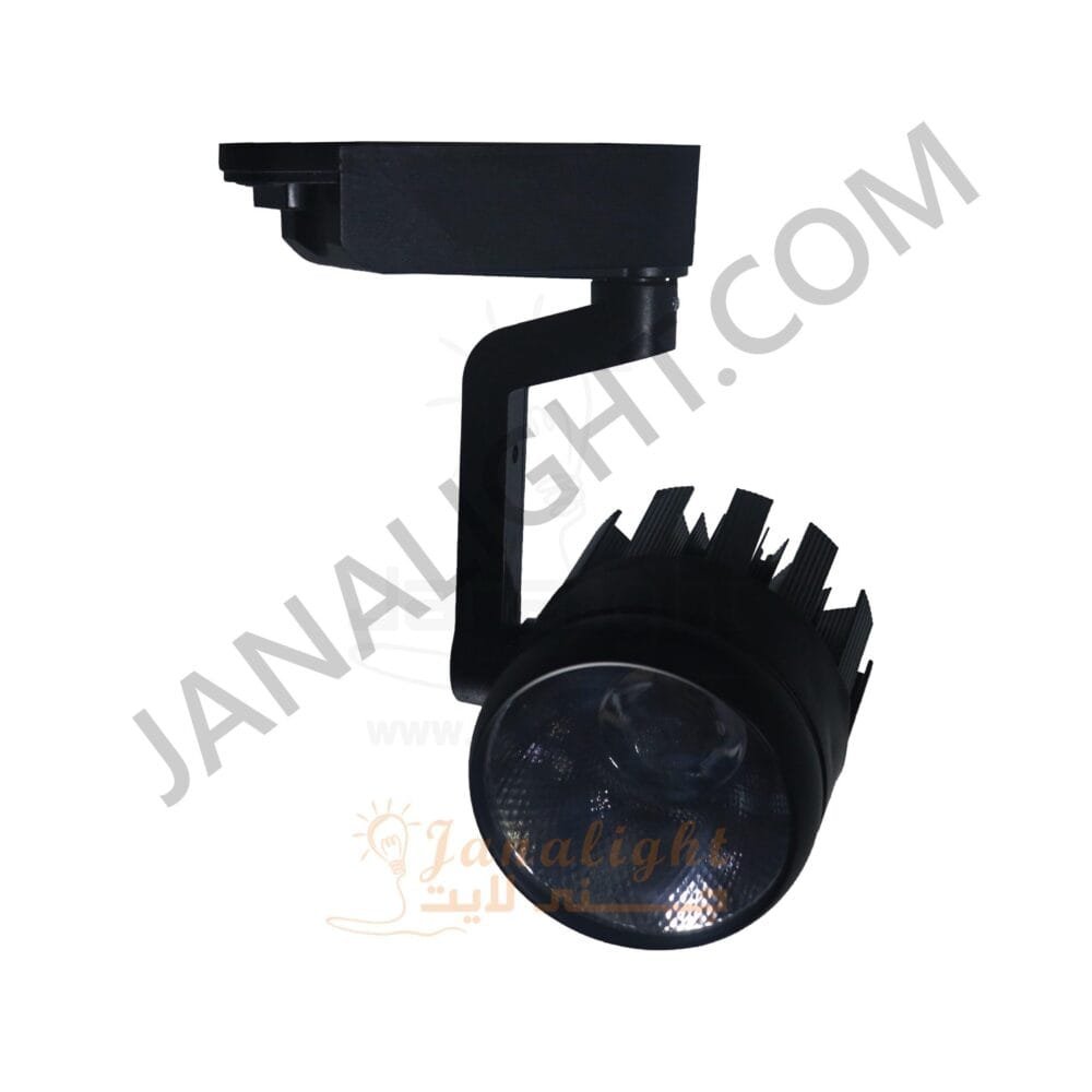 سبوت لايت تراك سبوت تراك 30 وات اسود ابيض جنى لايت كود 050 Black White 30 Watt JANALIGHT Track Light Spot