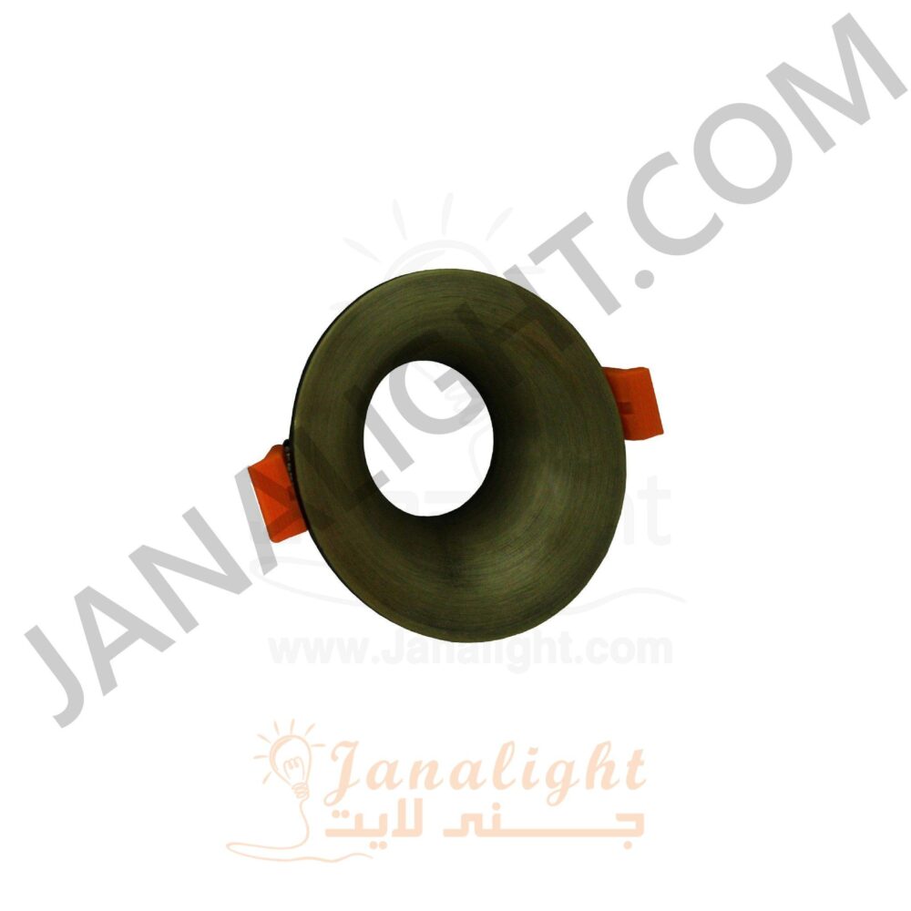 سبوت لايت فارغ 7.5 سم مجوف اكسدية اخضر جنى لايت Hollowed Green/Bronze 7,5 JANALIGHT SpotLight Frame