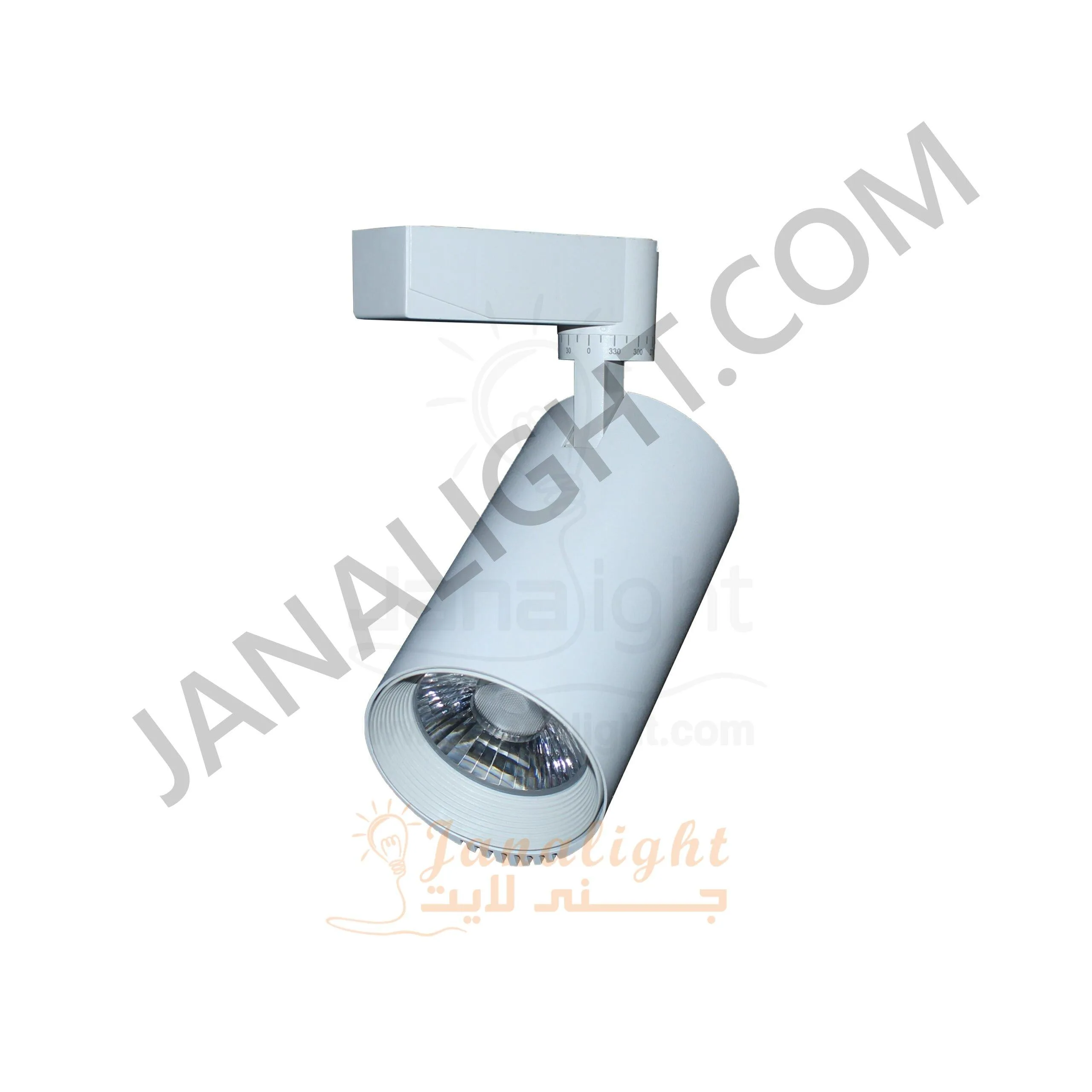 فريم سبوت تراك 40 وات ابيض كوول جنى لايتLS001 White Cool 40 Watt JANALIGHT Track Light Spot