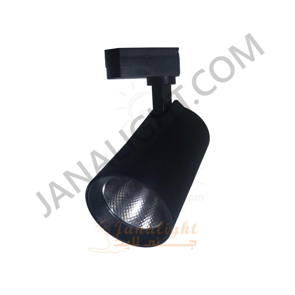 سبوت لايت تراك سبوت تراك 30 وات اسود وورم جنى لايت AS101 Black Warm 30 Watt JANALIGHT Track Light Spot