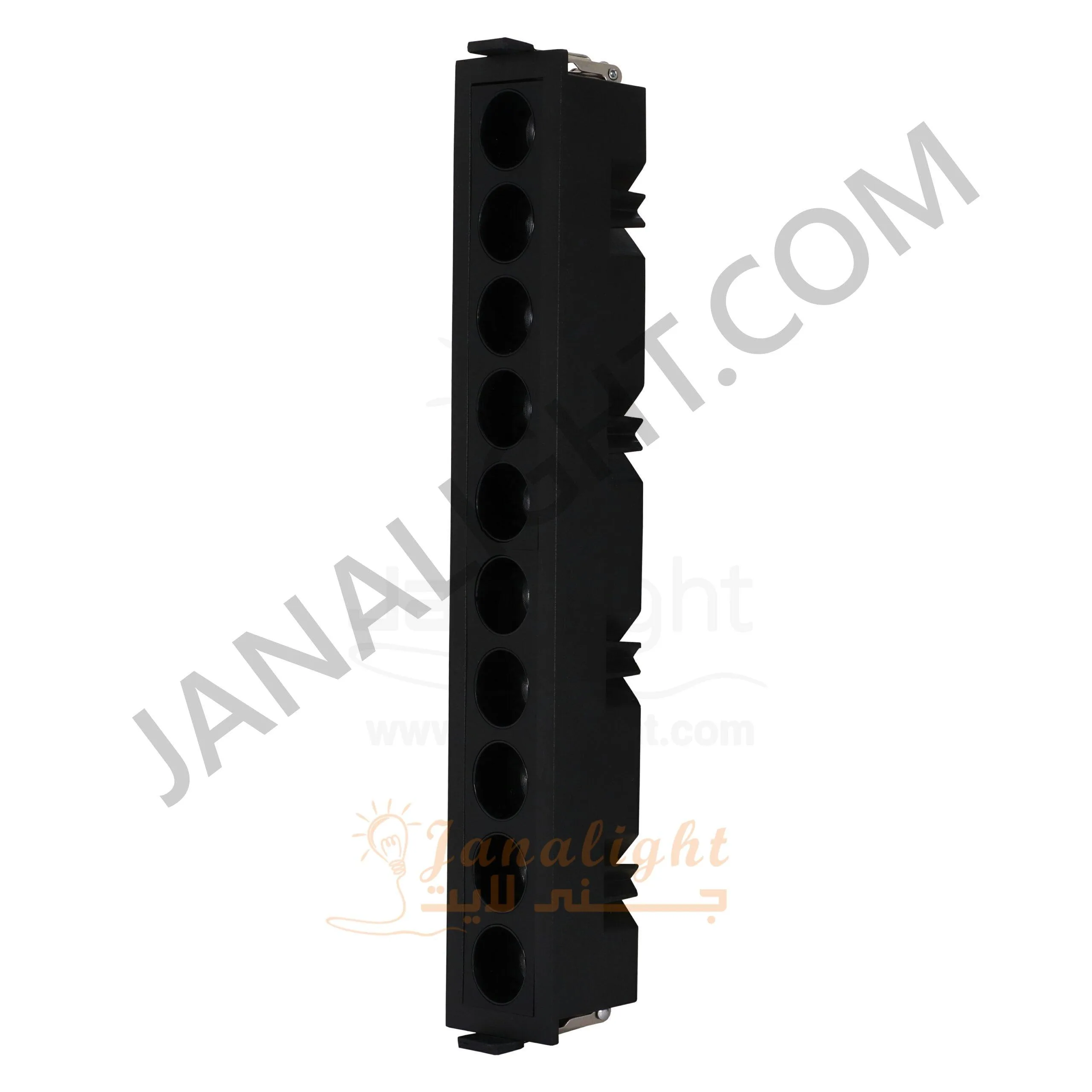 سبوت لينر مستطيل 20 وات 10 عدسة اسود وورم جنى لايت Gs-10T Linear Light 20Watt 10 Eye Black Warm