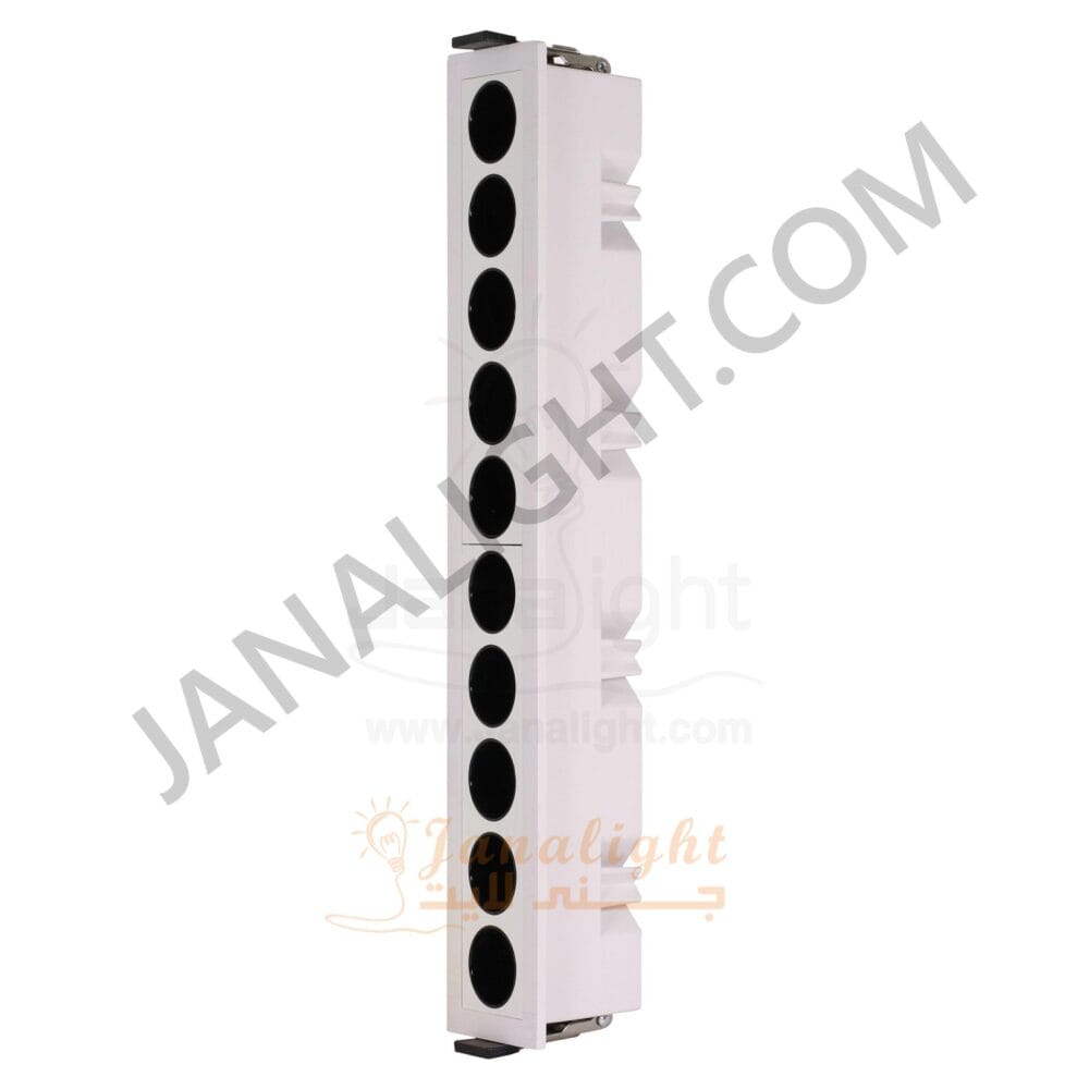 سبوت لينر مستطيل 20 وات 10 عدسة ابيض وورم جنى لايت GS-10T linear light 10watt 10 Eye white warm