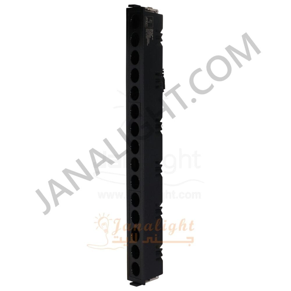 سبوت لينر مستطيل 30 وات 15 عدسة اسود وورم جنى لايت GS-15T linear light 30watt 15 Eye black warm