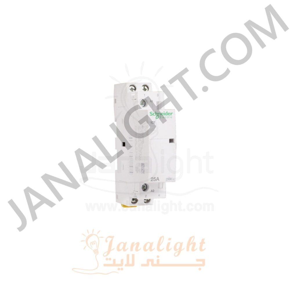 مفتاح كونتاكتور شنايدر ثنائي 25 امبير صامت 10901021