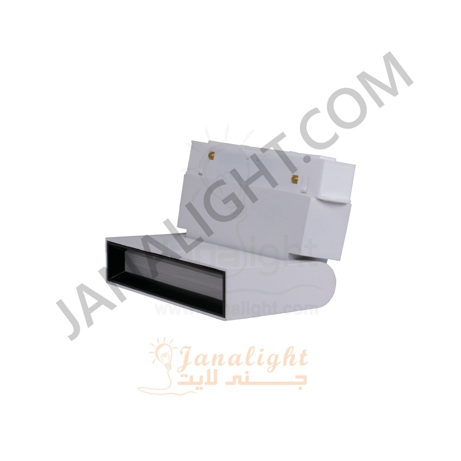 كشاف تراك لايت ماجنتك ابيض مستطيل متحرك مسنفر 6 وات 11.5سم V DC48 وورم JN 741 جنى لايت LED magnetic track moving 6 watt white warm