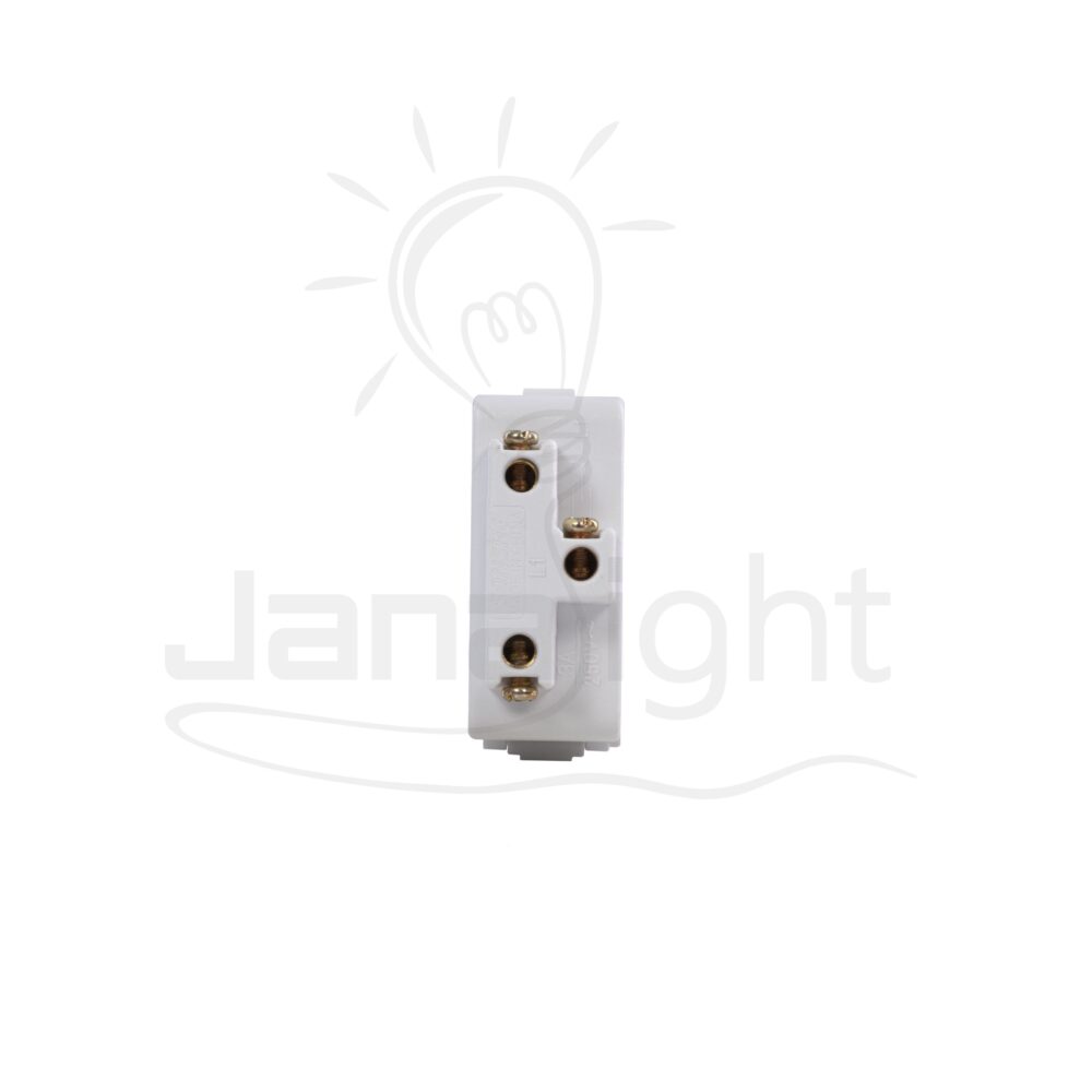 مفتاح ستارة ابيض SANSHE White single curtain switch Sanshe