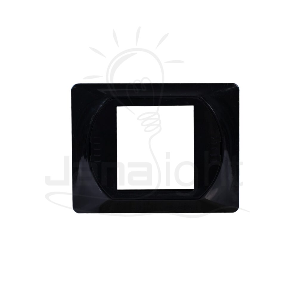 علبة ماجيك ثنائي خارج الحيطة SANSHE Black function box two gang wall mount Sanshe