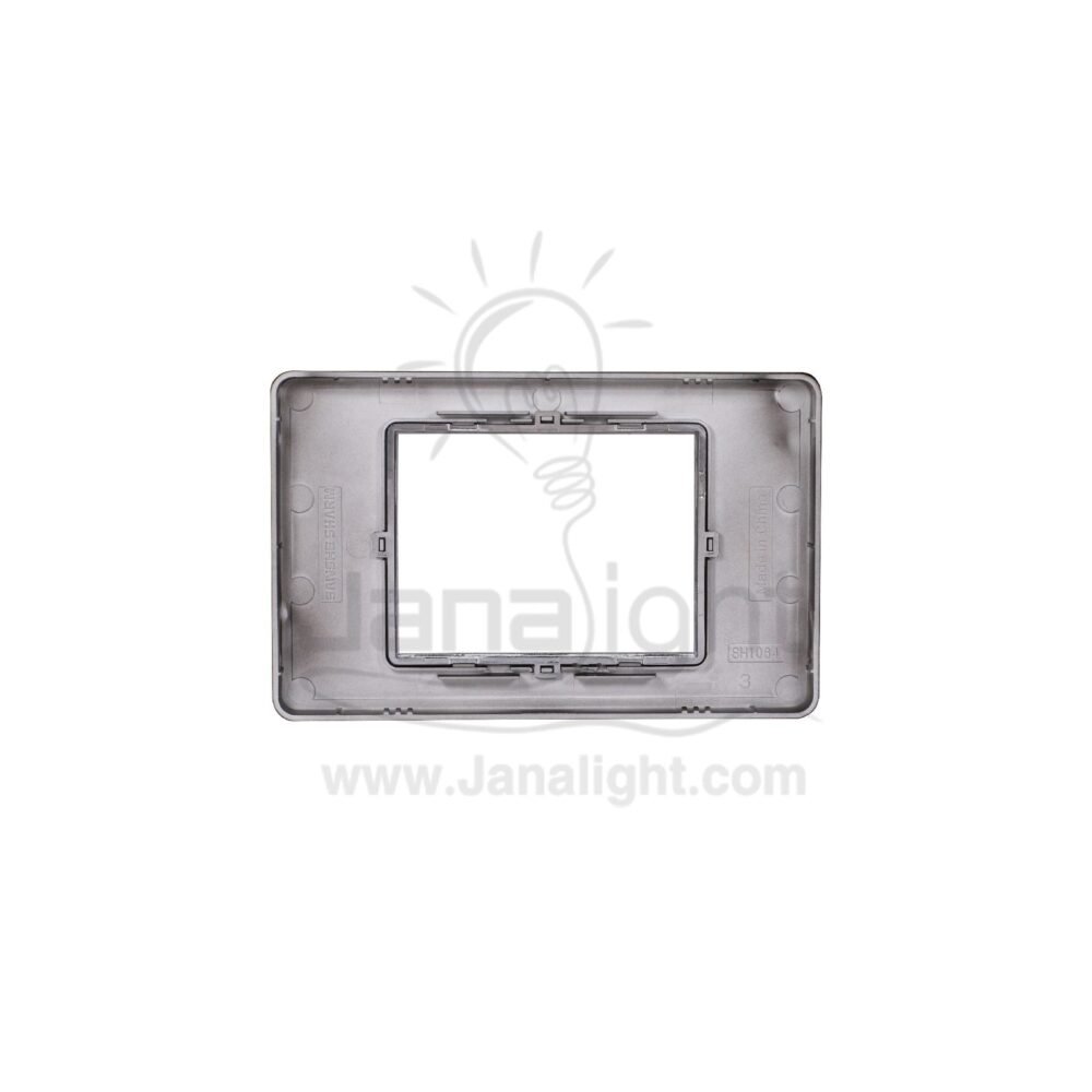 وش لاينر نيو اسود مط اطار فضي SANSHE 1064 S-BL Matte black and silver cover Sanshe