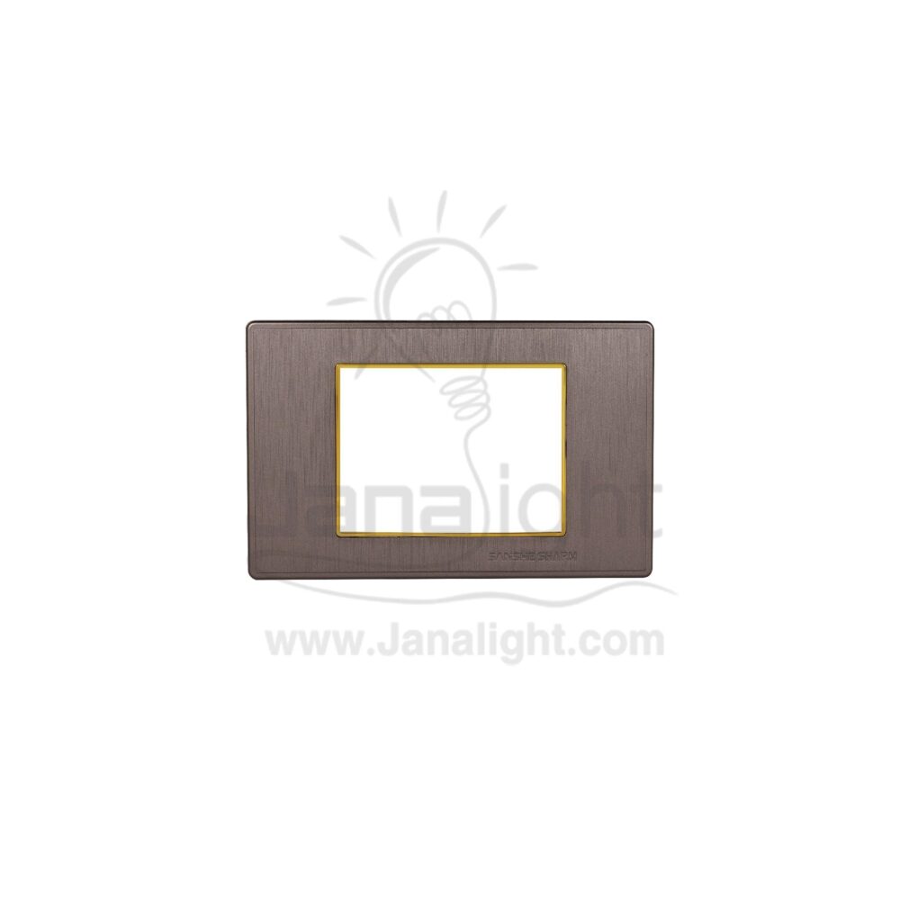 وش لاينر نيو براون 1 اطار ذهبي SANSHE 1064 G-BR1 Brown and gold cover Sanshe