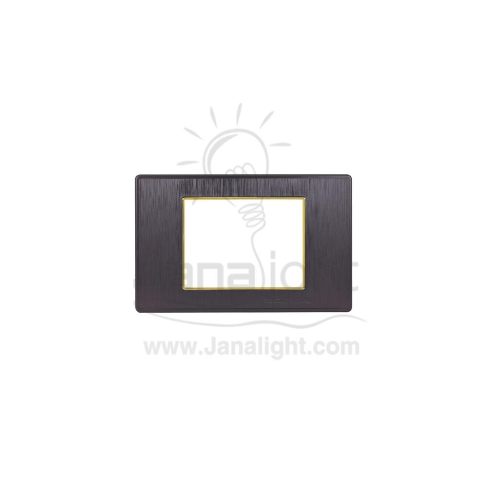 وش لاينر نيو براون 3 اطار ذهبي SANSHE 1064 G-BR3 Brown and gold cover Sanshe