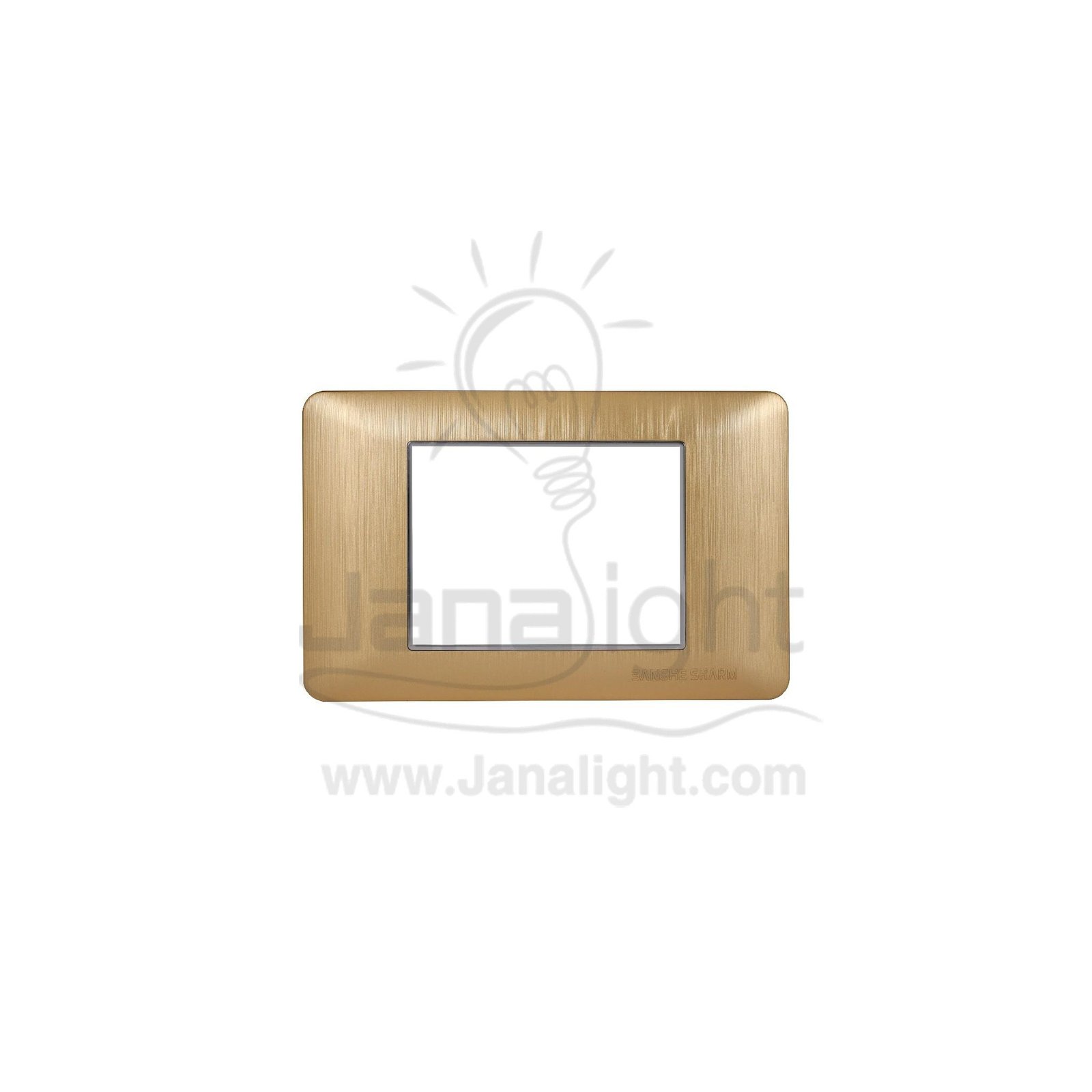 وش بومبي نيو شمباني اطار فضي SANSHE 5351 S-CH Champagne and silver cover Sanshe