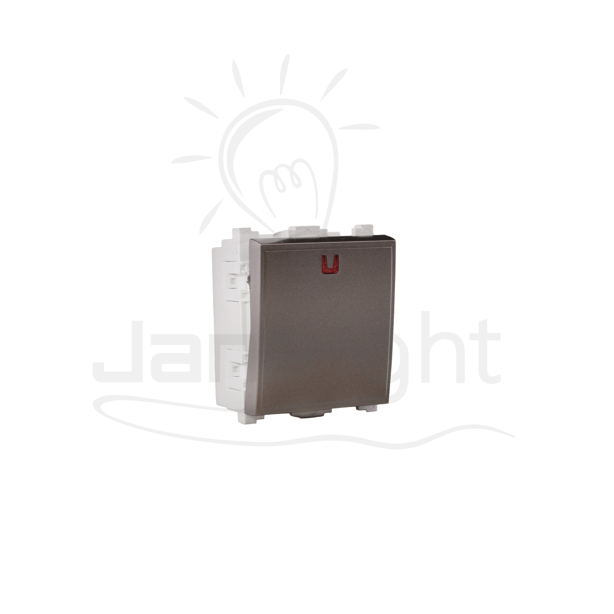 لقمة مفتاح تكييف 32 امبير بني SANSHE Brown air conditioning switch Sanshe 32A