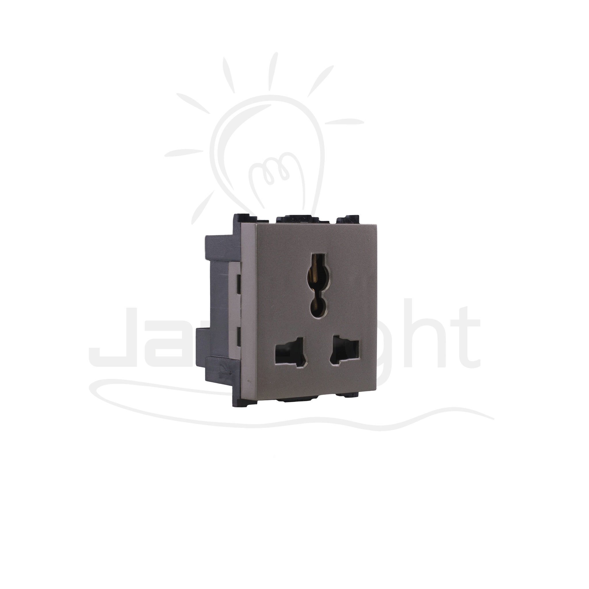 بريزة انكليزي بني SANSHE Brown UK Socket Sanshe