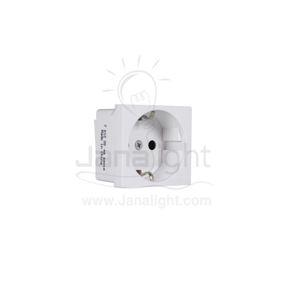 OSA بريزة شوكو مجوفة ابيض osa Socket Shoco white 102019017(1)