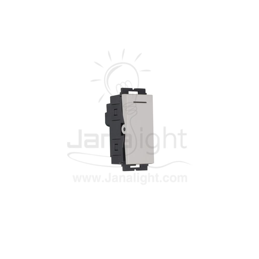OSA مفتاح فلات مفرد ابيض osa one way switch white 102019055(1)