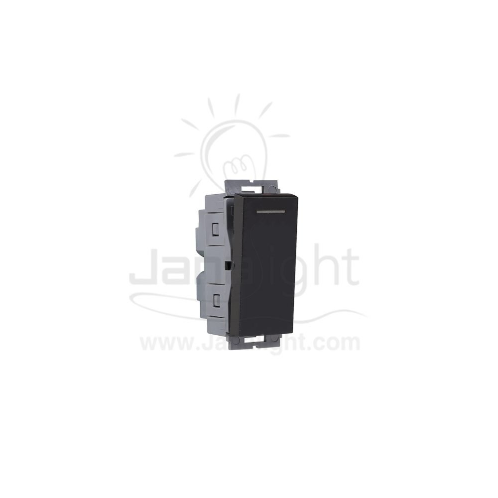 OSA مفتاح مفرد ديفاتير اسود Two way black switch 16A osa 102029102(1)