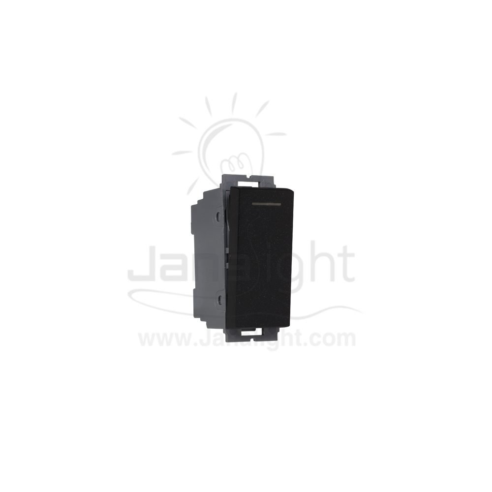 OSA مفتاح 4 طرف وسط سلم اسود Four way black switch 10A osa 102029103(1)
