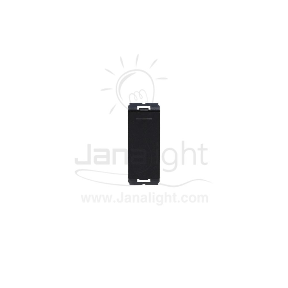 OSA مفتاح مفرد بضوء اسود One way black switch with led osa