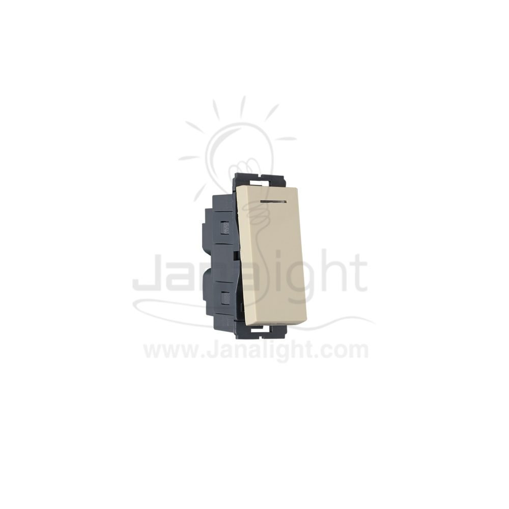 OSA مفتاح مفرد بيج one way switch osa beige 102039201(1)