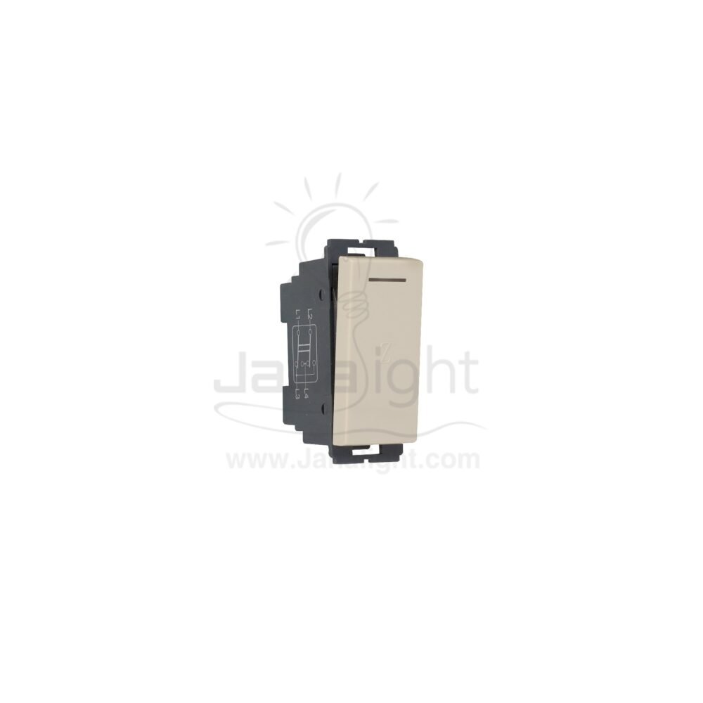 OSA مفتاح 4 طرف وسط سلم بيج four way switch osa beige