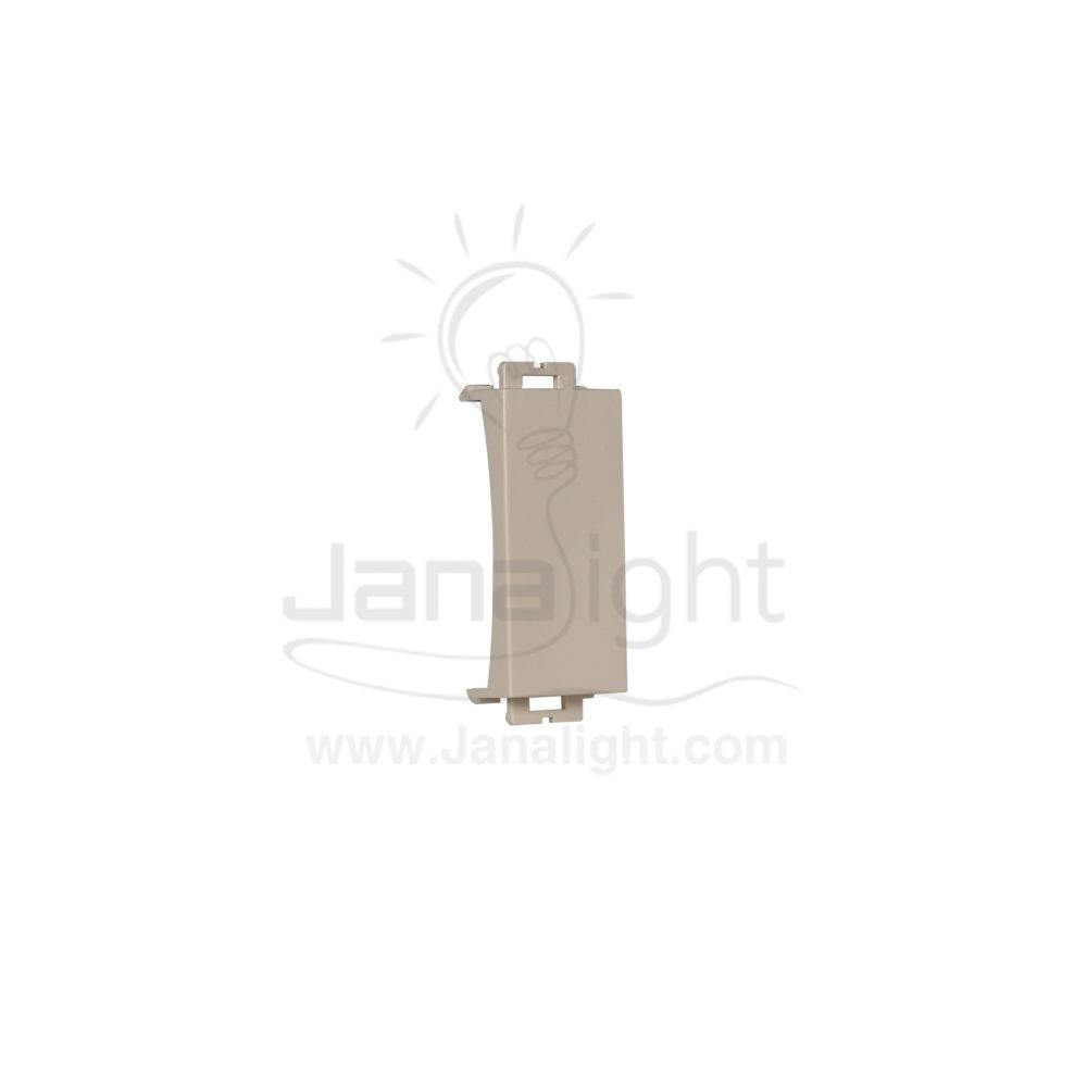 OSA سدادة بيج Osa beige single plastic blank dummy switch plate modular 102039211(1)