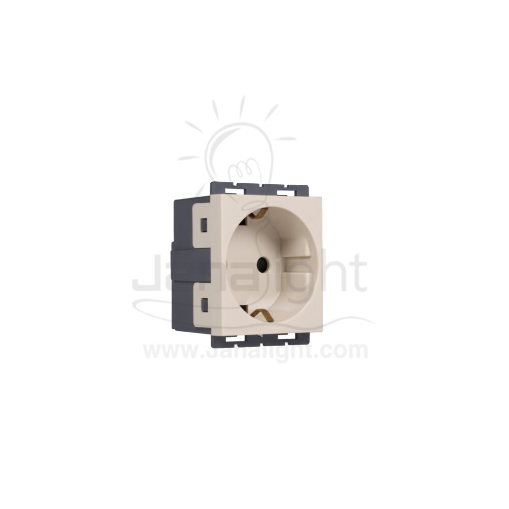 OSA بريزة شوكو مجوفة بيج osa Socket Shoco beige 102039217(1)