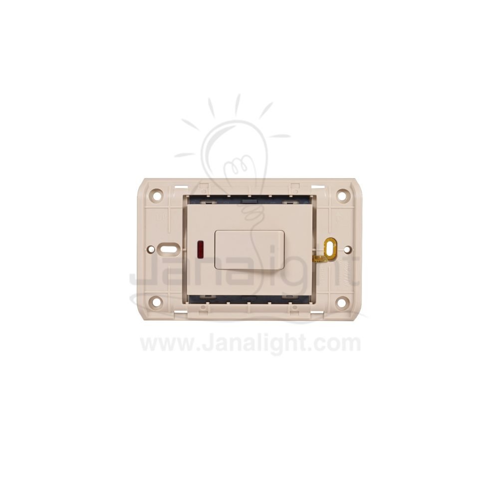 OSA مفتاح تكييف 45 امبير بيج Osa beige air conditioner switch 45A