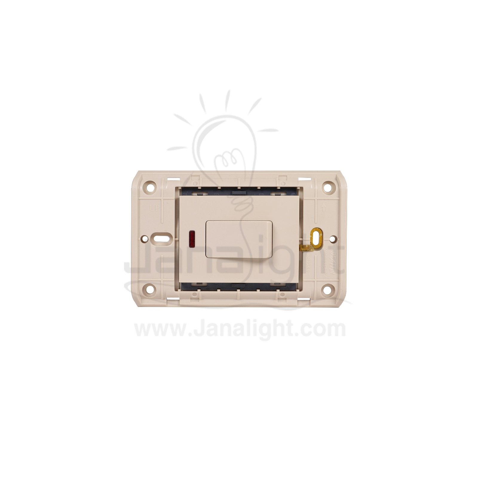 OSA مفتاح تكييف 45 امبير بيج Osa beige air conditioner switch 45A