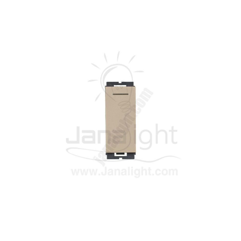 OSA مفتاح فلات مفرد بيج osa one way switch beige