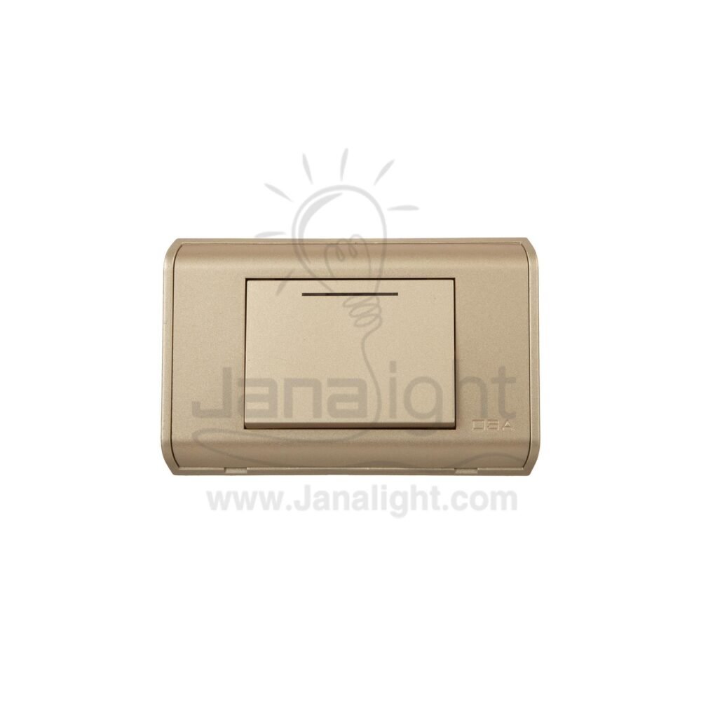 OSA مفتاح سخان 20 امبير شمباني osa Switch 20A For Heater champagne
