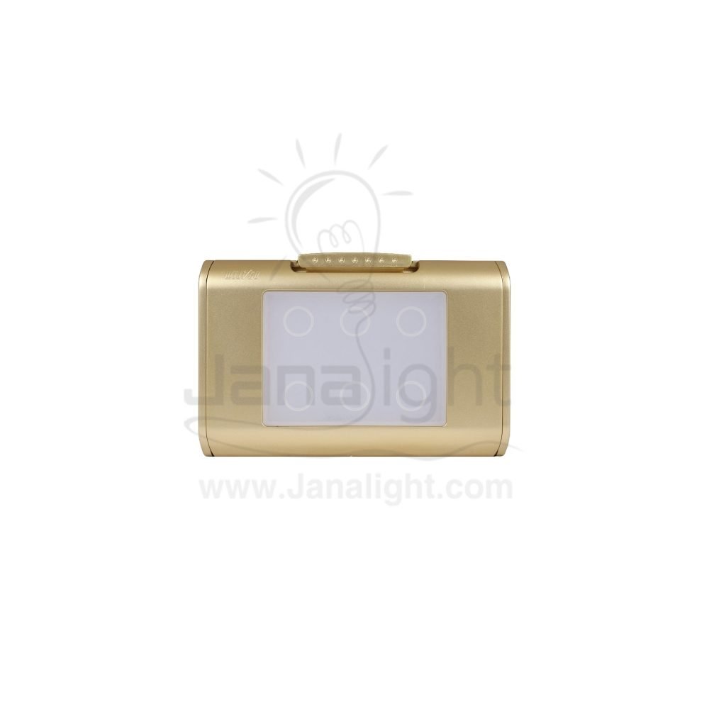 OSA وش وتر بروف شمباني Osa 3 gang screwless champagne waterproof outlet panel cover