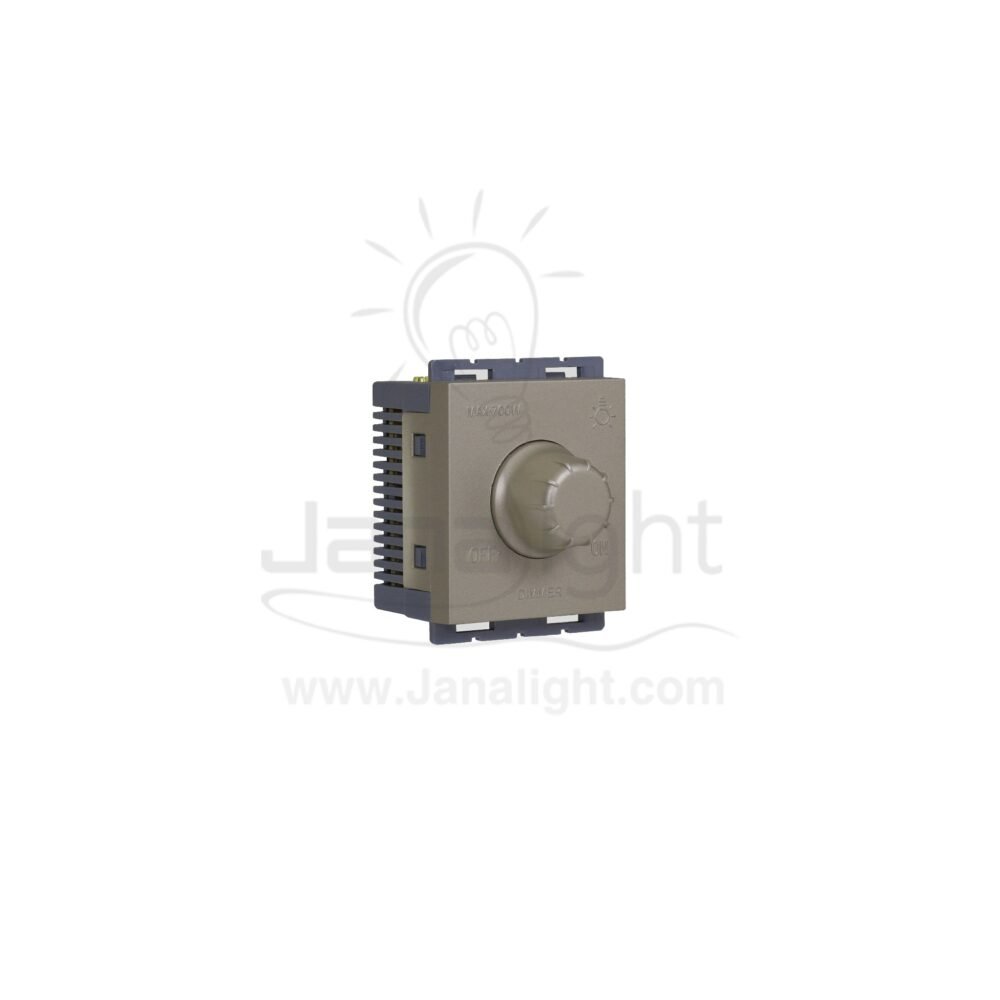 OSA دايمر انارة 700 وات بني osa Socket Dimmers 700w For Lighting brown