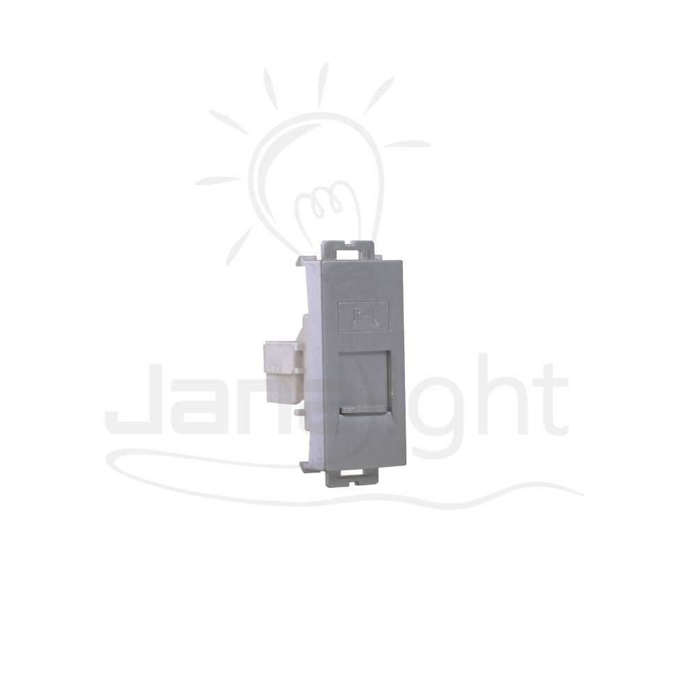 OSA بريزة شبكة كمبيوتر نت كات 5 فضي silver Internet socket CAT5 OSA