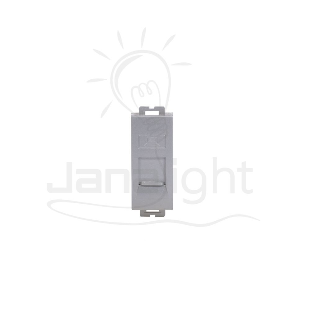 OSA بريزة شبكة كمبيوتر نت كات 5 فضي silver Internet socket CAT5 OSA