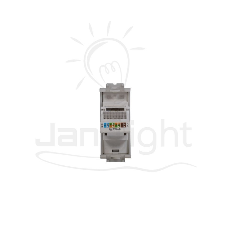 OSA بريزة شبكة كمبيوتر نت كات 5 فضي silver Internet socket CAT5 OSA