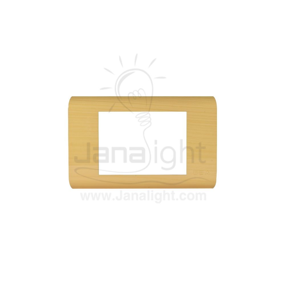 OSA وش فورميكا بيج P44 Osa 3 gang screwless beige color wall plate cover switch 102109702(1)