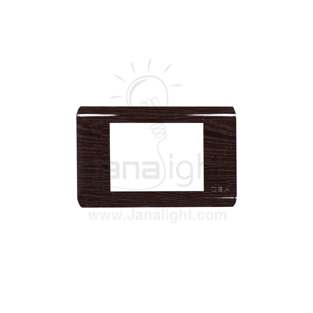 OSA وش فورميكا حديدي Osa 3 gang screwless iron color wall plate cover switch 102109705(1)