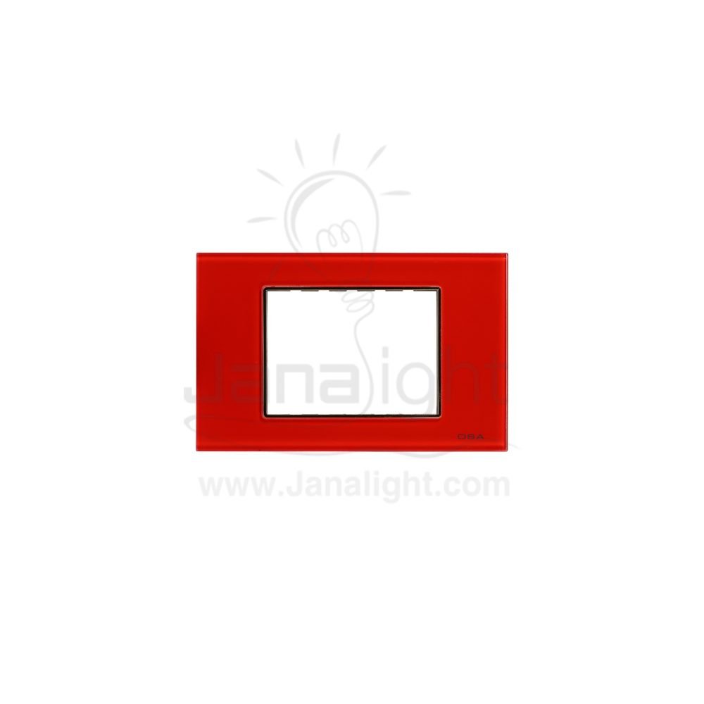 OSA وش كريستال ذهبي احمر كود 27 osa Crystal cover golden red 102120127(1)