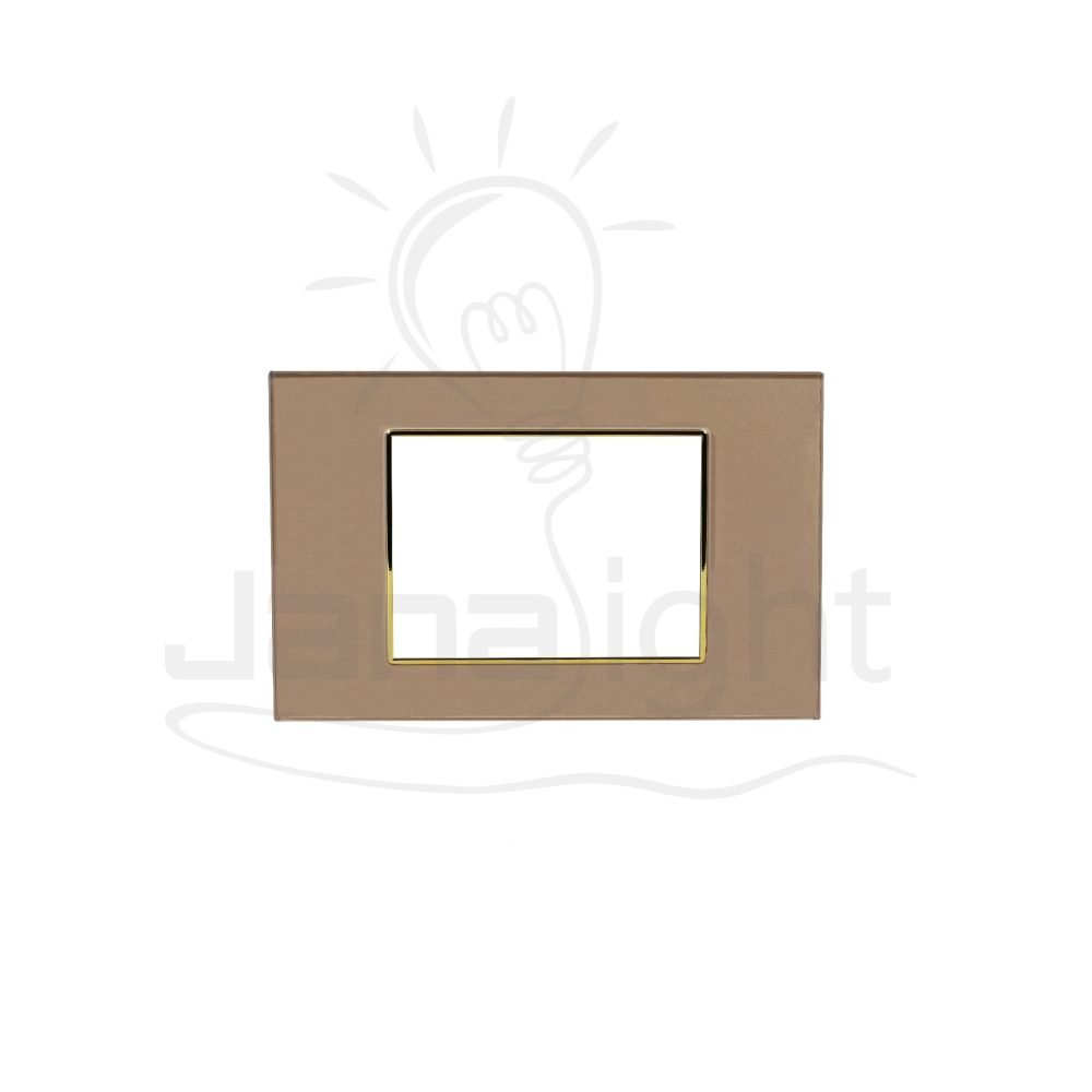 OSA وش كريستال ذهبي دارك شمباني osa Crystal cover golden dark champagne