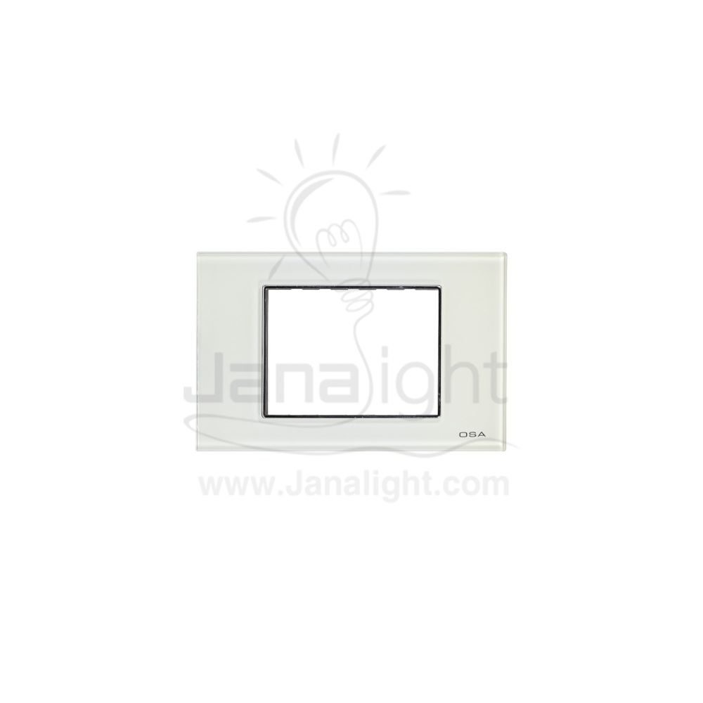 OSA وش كريستال فضي ابيض كود 39 osa Crystal cover silver white 1021202004(2)