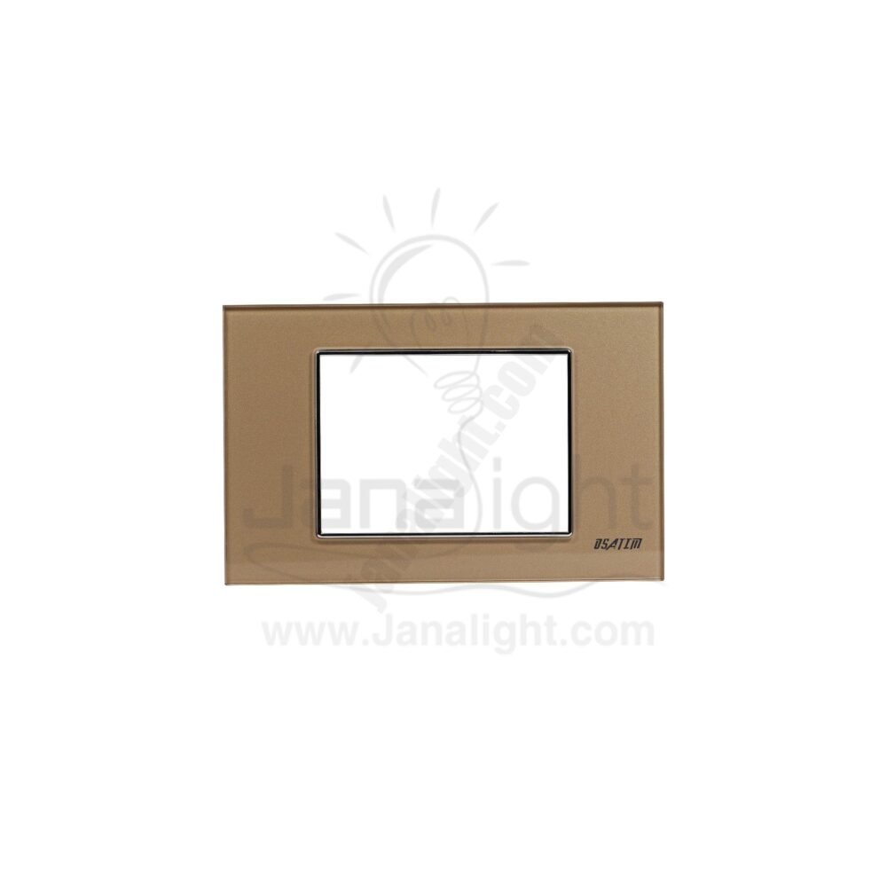 وش كريستال OSA براون شمباني اطار فضي SH-1040G-S6 osa Crystal cover brown shampang silver