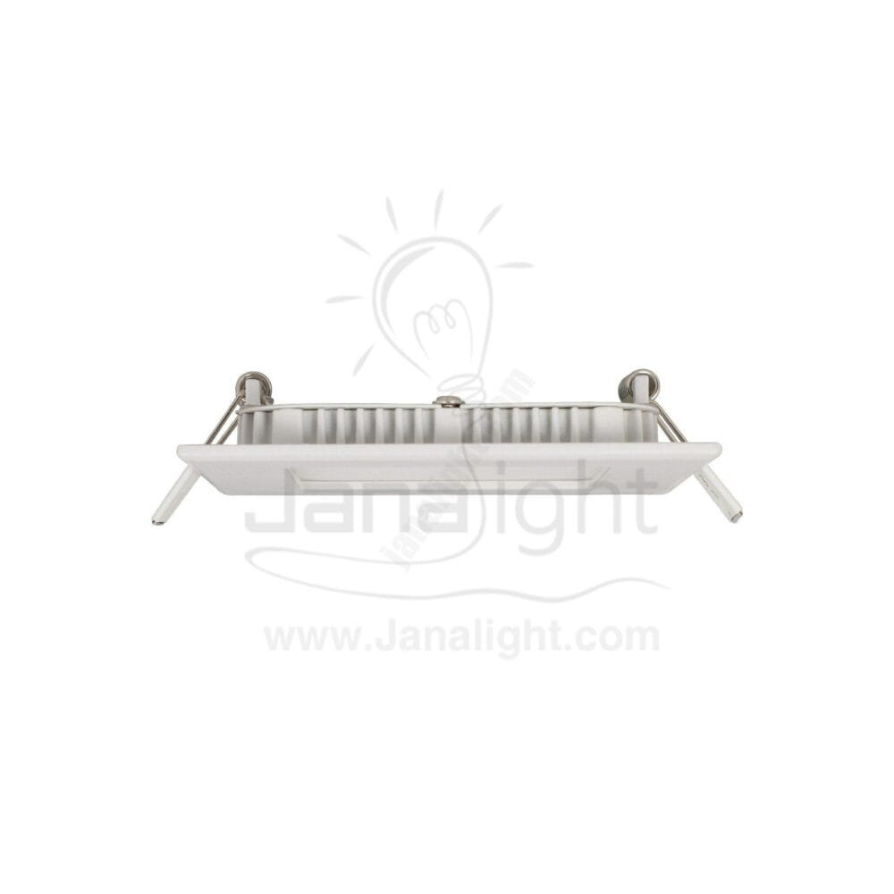 سبوت بانيل 6 وات مربع ابيض panel spotlight 6 watt square white